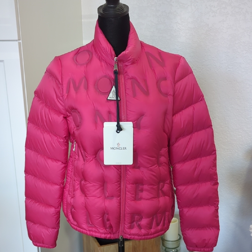 Moncler Pink Puffer Jacket
